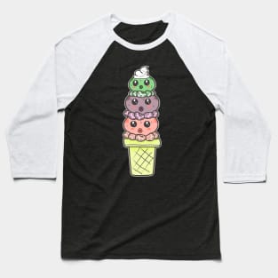 Octopicecream Baseball T-Shirt